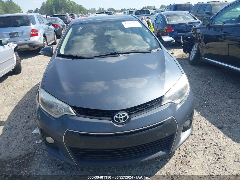 2015 Toyota Corolla S Plus VIN: 2T1BURHE3FC316363 Lot: 39481350