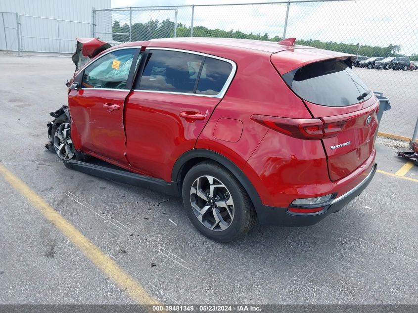 2022 Kia Sportage Lx VIN: KNDPM3AC8N7007483 Lot: 39481349