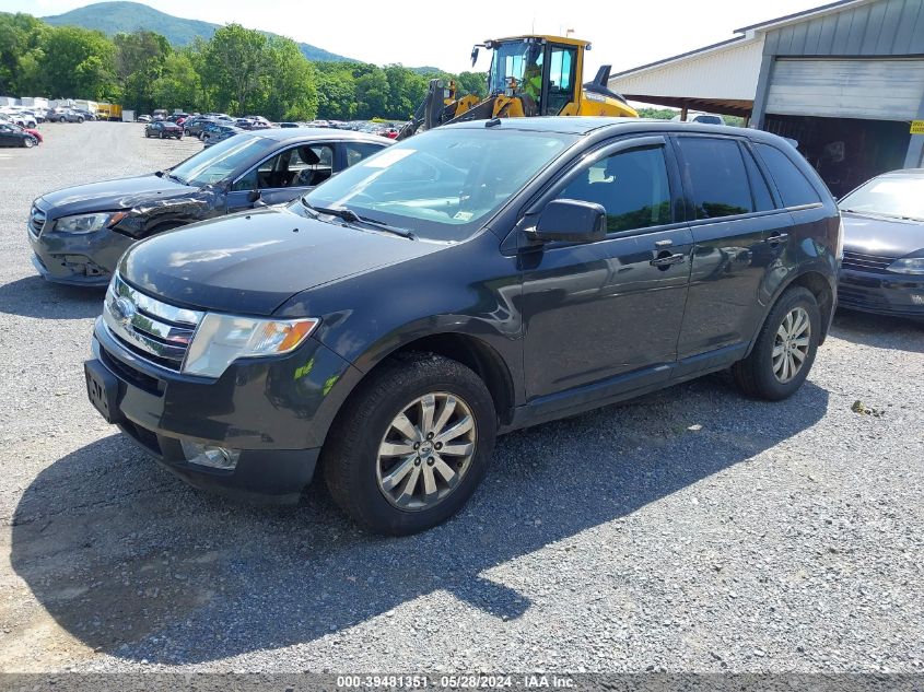 2007 Ford Edge Sel Plus VIN: 2FMDK49C47BA86840 Lot: 39481351