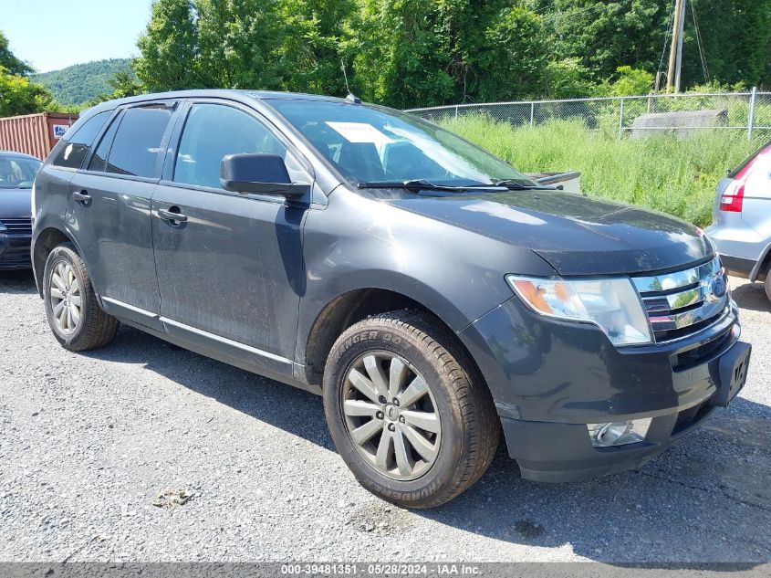 2007 Ford Edge Sel Plus VIN: 2FMDK49C47BA86840 Lot: 39481351