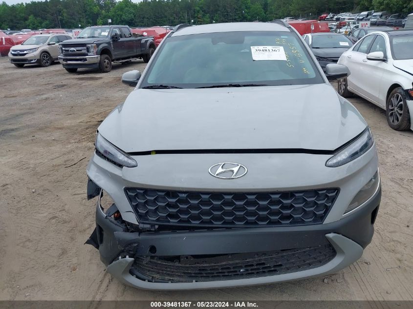 2023 Hyundai Kona Sel VIN: KM8K62AB1PU995857 Lot: 39481367