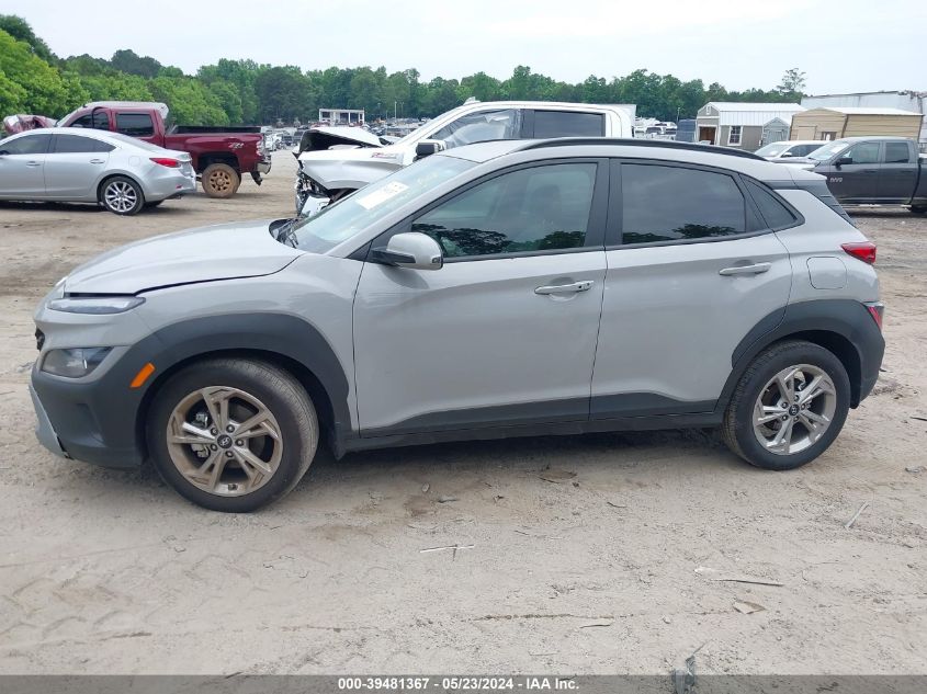 2023 Hyundai Kona Sel VIN: KM8K62AB1PU995857 Lot: 39481367