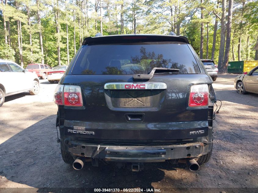 2011 GMC Acadia Denali VIN: 1GKKVTED3BJ345564 Lot: 39481370