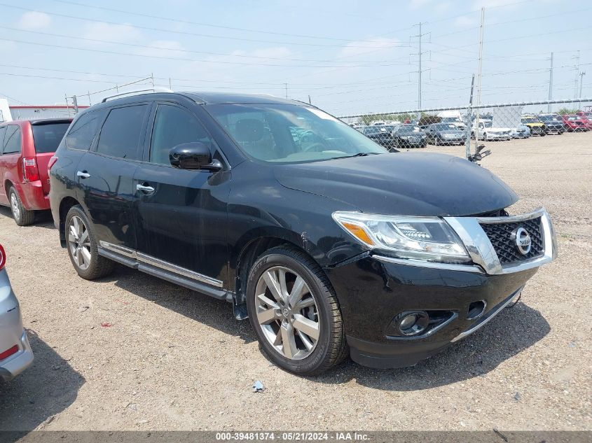 2013 Nissan Pathfinder Platinum VIN: 5N1AR2MN3DC606906 Lot: 39481374