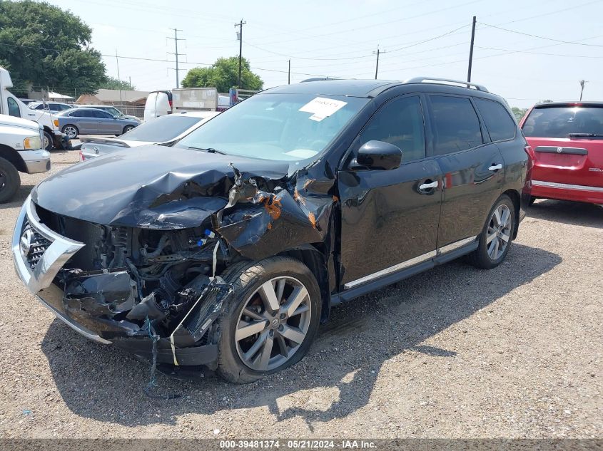 2013 Nissan Pathfinder Platinum VIN: 5N1AR2MN3DC606906 Lot: 39481374