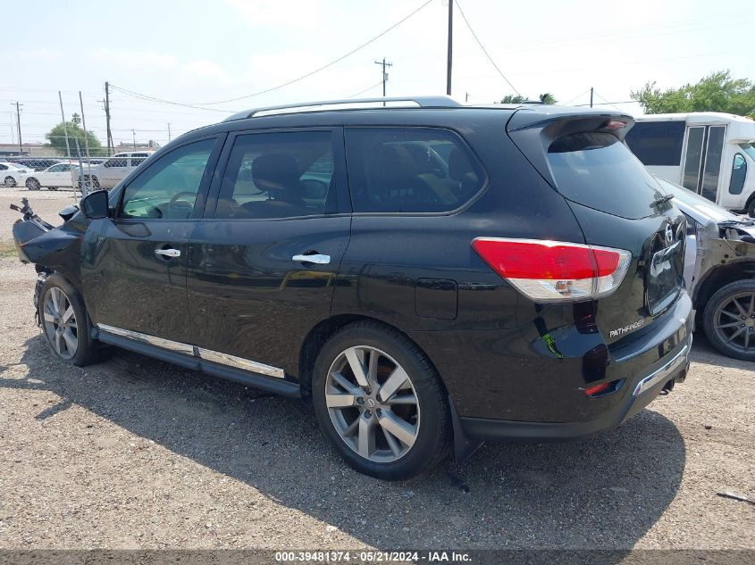 2013 Nissan Pathfinder Platinum VIN: 5N1AR2MN3DC606906 Lot: 39481374