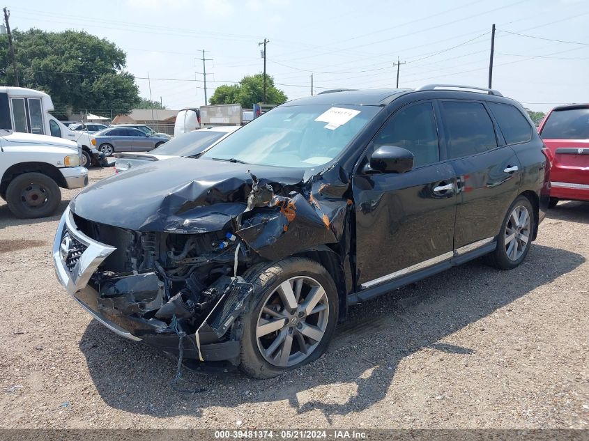 2013 Nissan Pathfinder Platinum VIN: 5N1AR2MN3DC606906 Lot: 39481374