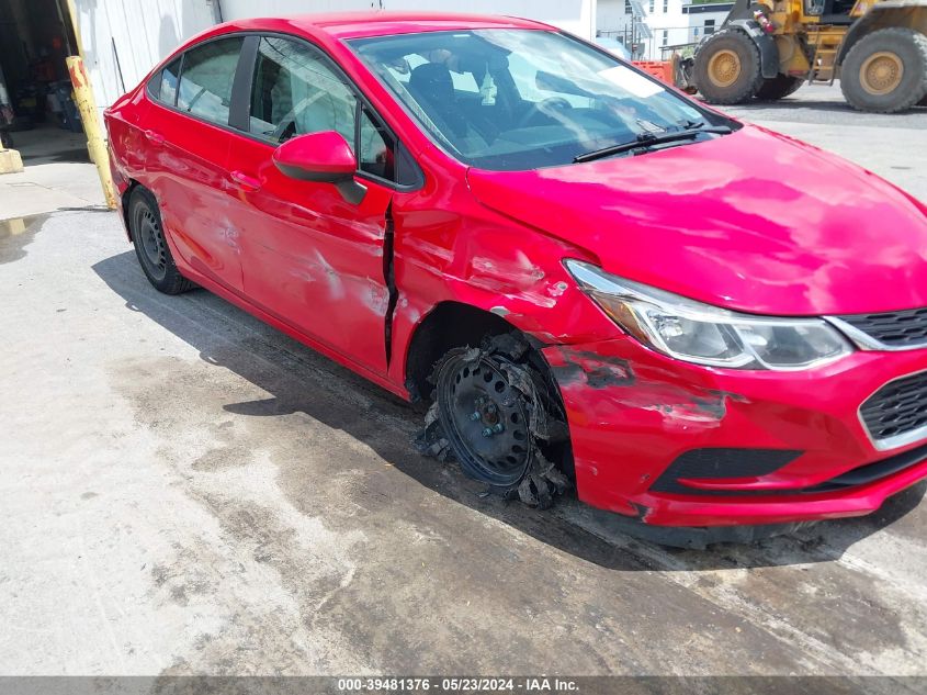 2016 Chevrolet Cruze Ls Auto VIN: 1G1BC5SM7G7238550 Lot: 39481376