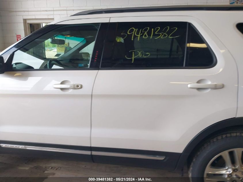 2016 Ford Explorer Xlt VIN: 1FM5K8D80GGD28014 Lot: 39481382
