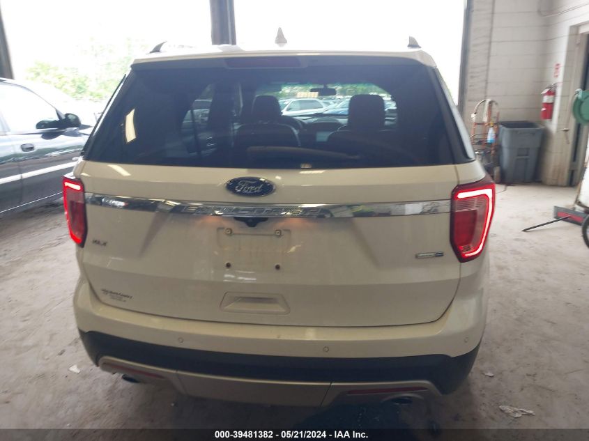 2016 Ford Explorer Xlt VIN: 1FM5K8D80GGD28014 Lot: 39481382