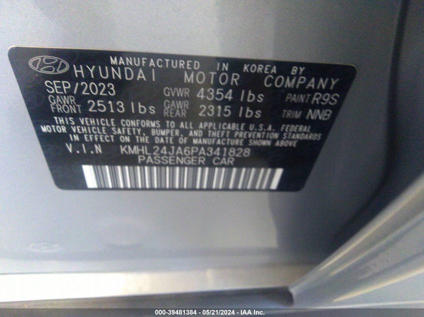2023 HYUNDAI SONATA SE - KMHL24JA6PA341828