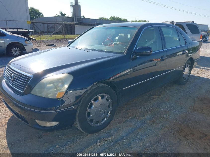 2001 Lexus Ls 430 VIN: JTHBN30F510011124 Lot: 39481385