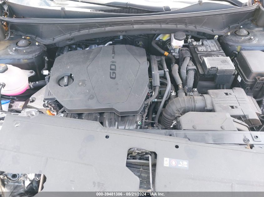 VIN 5NMJB3AE9NH110059 2022 HYUNDAI TUCSON SEL