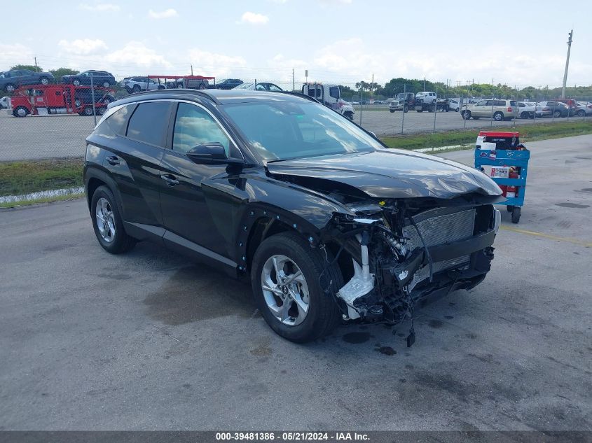 VIN 5NMJB3AE9NH110059 2022 HYUNDAI TUCSON SEL