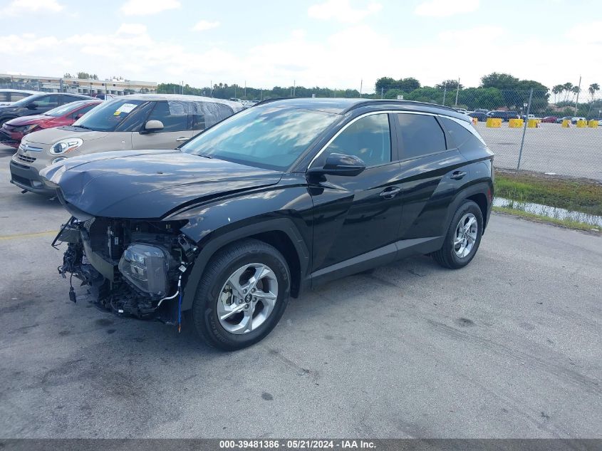 VIN 5NMJB3AE9NH110059 2022 HYUNDAI TUCSON SEL