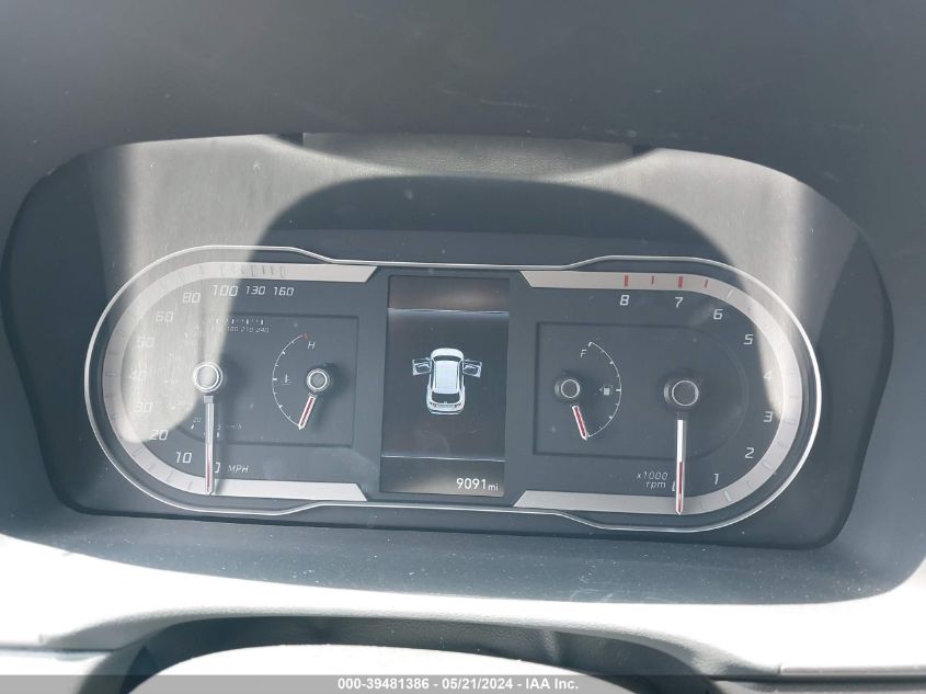 VIN 5NMJB3AE9NH110059 2022 HYUNDAI TUCSON SEL