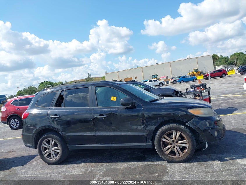 2012 Hyundai Santa Fe Limited VIN: 5XYZK3AB8CG117326 Lot: 39481388