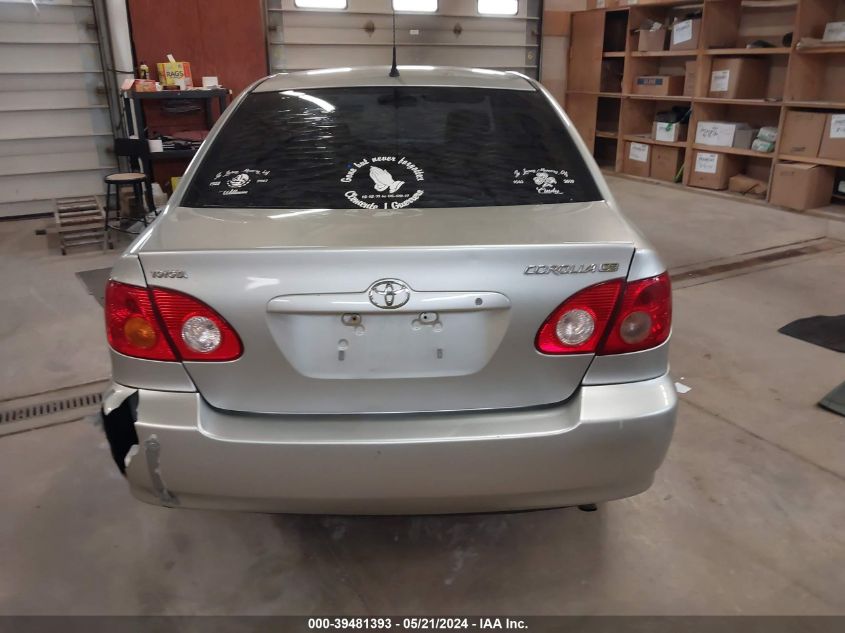 2004 Toyota Corolla Ce/Le/S VIN: 2T1BR32E54C814276 Lot: 39481393