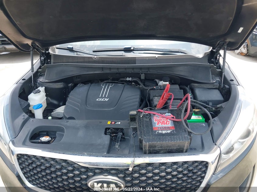 2016 Kia Sorento 3.3L Lx VIN: 5XYPG4A52GG085195 Lot: 39481396