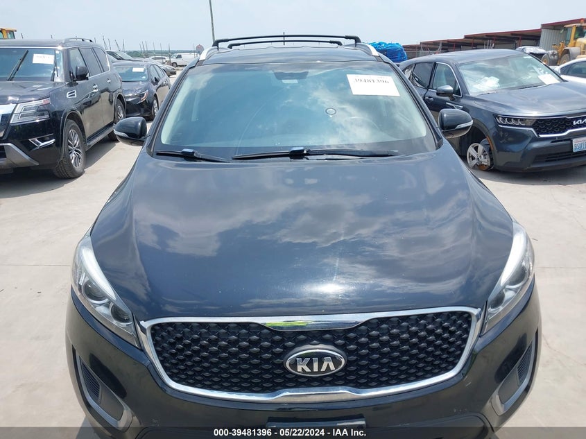 2016 Kia Sorento 3.3L Lx VIN: 5XYPG4A52GG085195 Lot: 39481396
