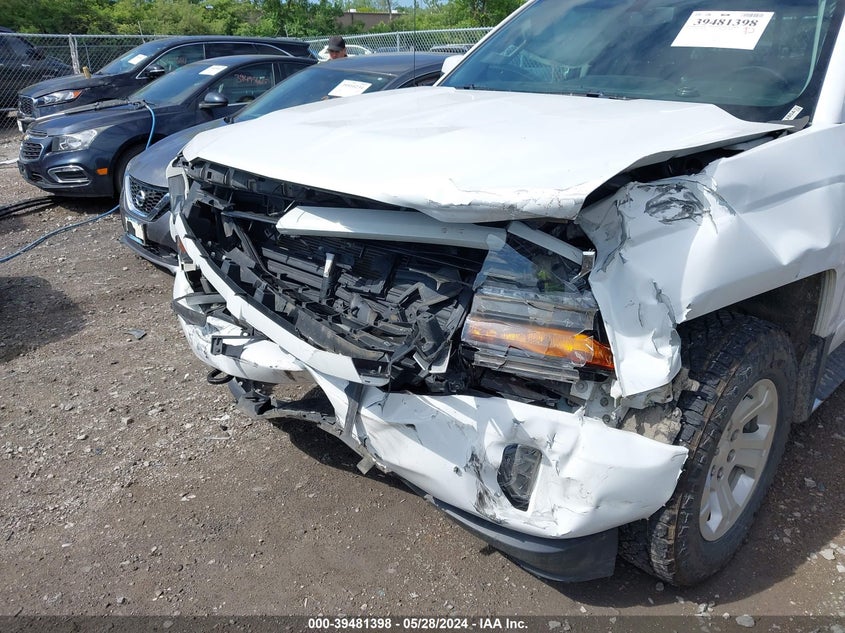 2018 Chevrolet Silverado 1500 2Lt VIN: 3GCUKREC1JG245132 Lot: 39481398