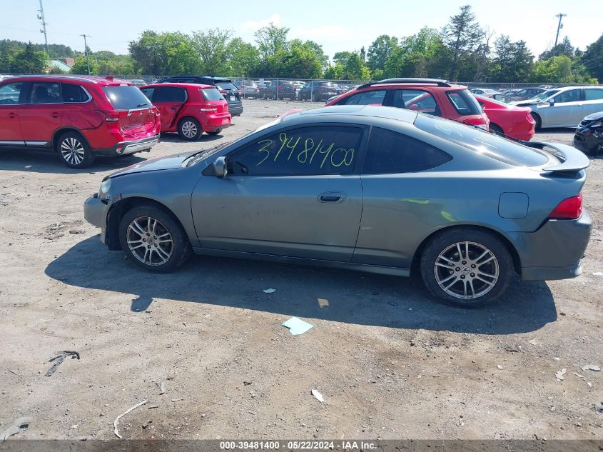 2006 Acura Rsx VIN: JH4DC54806S020640 Lot: 39481400