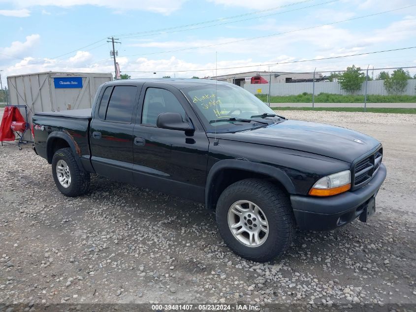 2003 Dodge Dakota Sport/Sxt VIN: 1D7HG38NX3S363064 Lot: 39481407