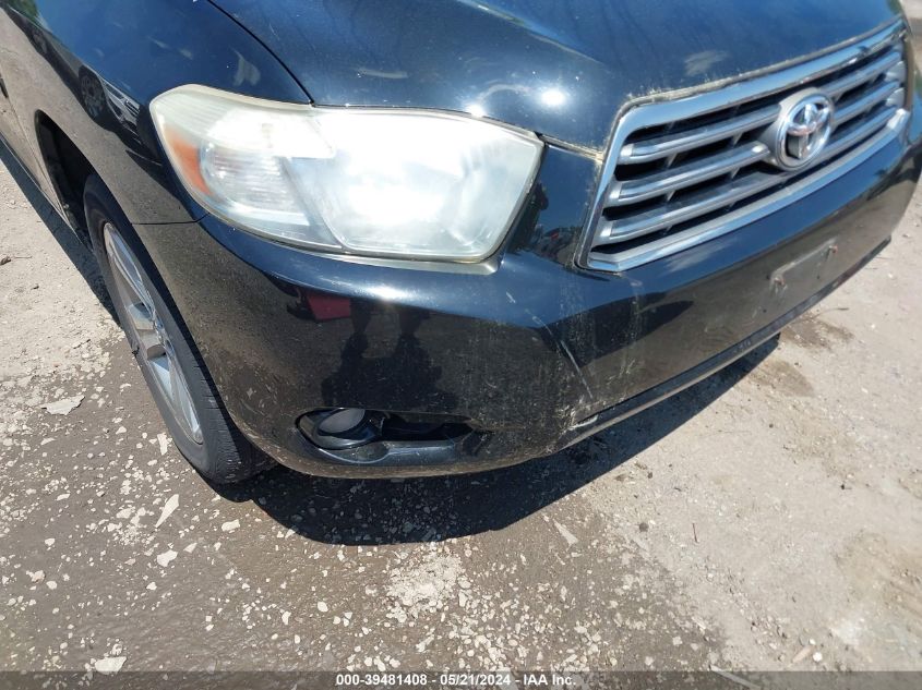 2008 Toyota Highlander Sport VIN: JTEES43A482049029 Lot: 39481408