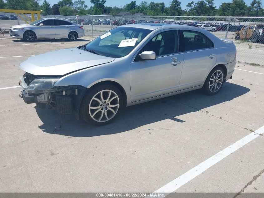 2012 Ford Fusion Sel VIN: 3FAHP0JA5CR279896 Lot: 39481415