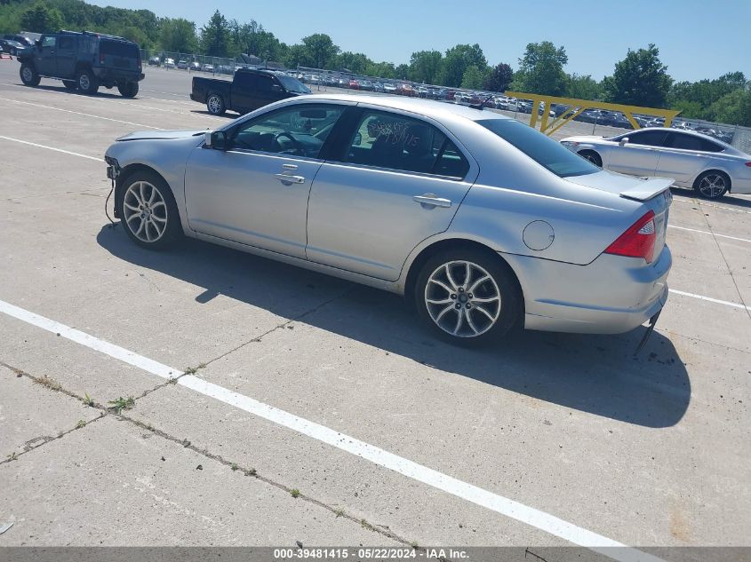 2012 Ford Fusion Sel VIN: 3FAHP0JA5CR279896 Lot: 39481415