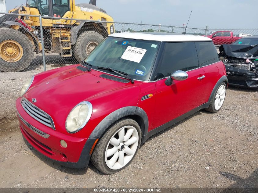 2005 Mini Cooper VIN: WMWRC335X5TK61615 Lot: 39481420