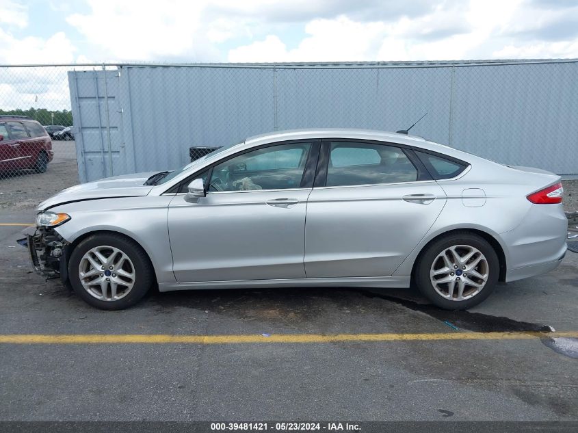 2016 FORD FUSION SE - 3FA6P0H78GR109524