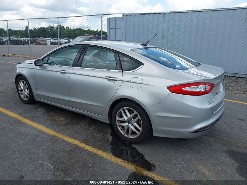 2016 Ford Fusion Se VIN: 3FA6P0H78GR109524 Lot: 39481421