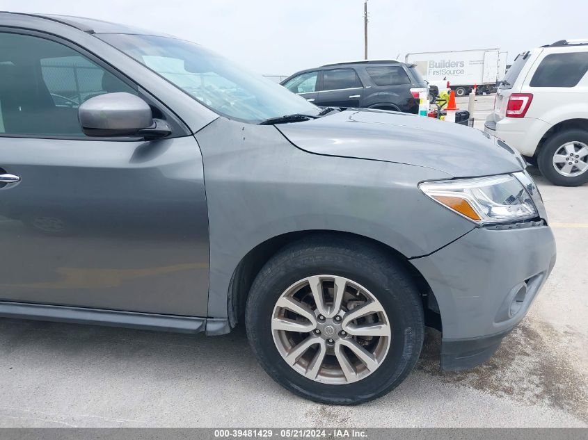 2015 Nissan Pathfinder Sv VIN: 5N1AR2MN8FC615863 Lot: 39481429