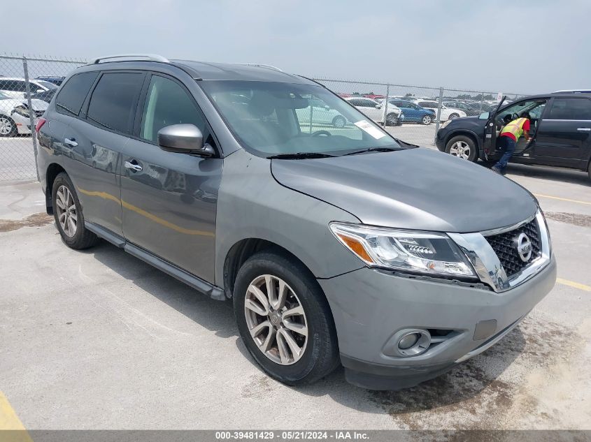 2015 Nissan Pathfinder Sv VIN: 5N1AR2MN8FC615863 Lot: 39481429