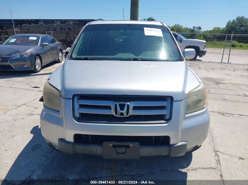 2008 Honda Pilot Se VIN: 5FNYF18398B049927 Lot: 39481433