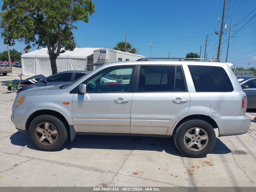 2008 Honda Pilot Se VIN: 5FNYF18398B049927 Lot: 39481433