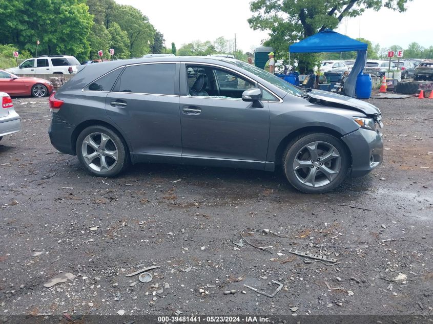 2014 Toyota Venza Limited V6 VIN: 4T3BK3BB5EU107731 Lot: 39481441