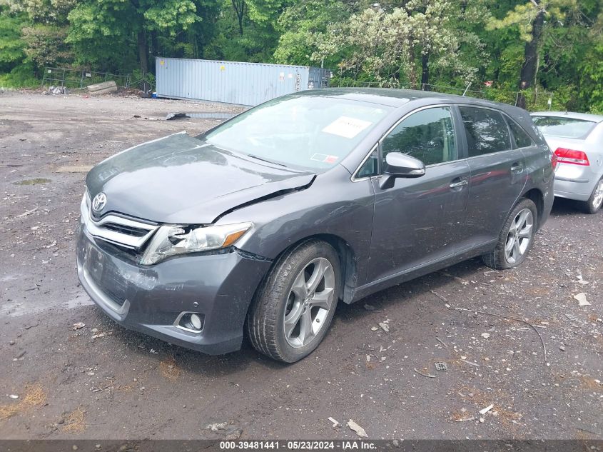 2014 Toyota Venza Limited V6 VIN: 4T3BK3BB5EU107731 Lot: 39481441