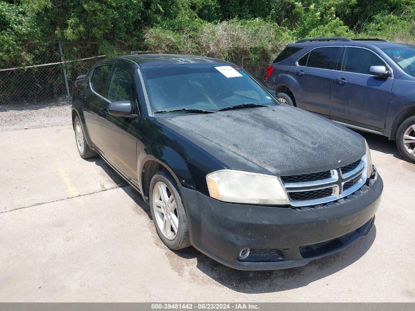 2013 Dodge Avenger Sxt VIN: 1C3CDZCB9DN622192 Lot: 39481442