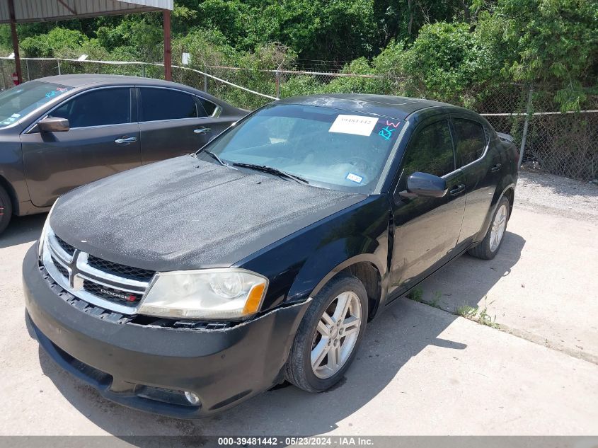 2013 Dodge Avenger Sxt VIN: 1C3CDZCB9DN622192 Lot: 39481442