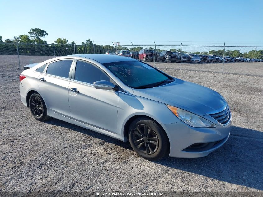 2014 HYUNDAI SONATA GLS - 5NPEB4AC9EH928416