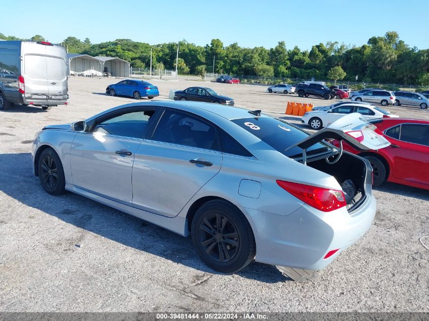 2014 Hyundai Sonata Gls VIN: 5NPEB4AC9EH928416 Lot: 39481444