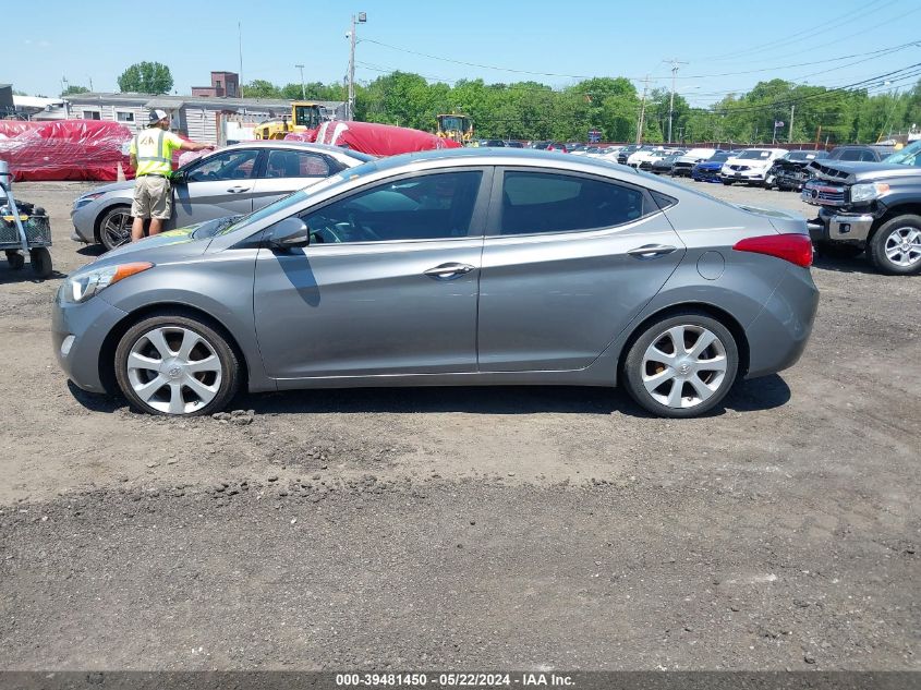 2013 Hyundai Elantra Limited VIN: 5NPDH4AEXDH446502 Lot: 39481450