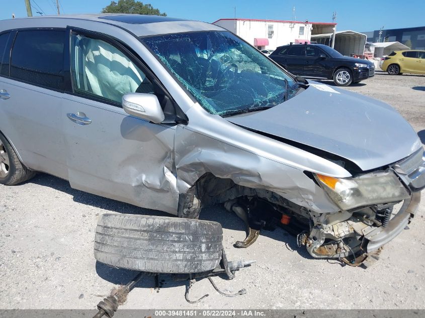 2008 Acura Mdx VIN: 2HNYD28268H505079 Lot: 39481451