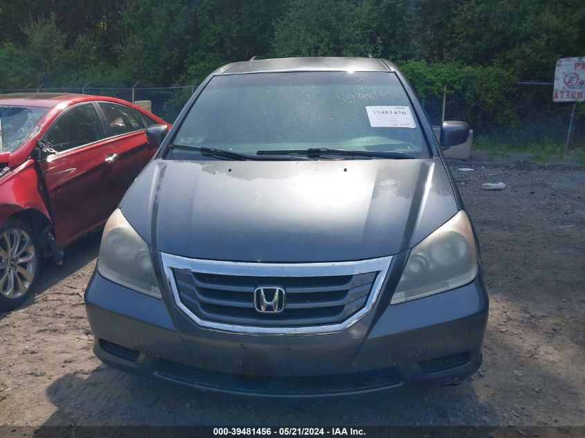 2010 Honda Odyssey Ex VIN: 5FNRL3H52AB014713 Lot: 39481456