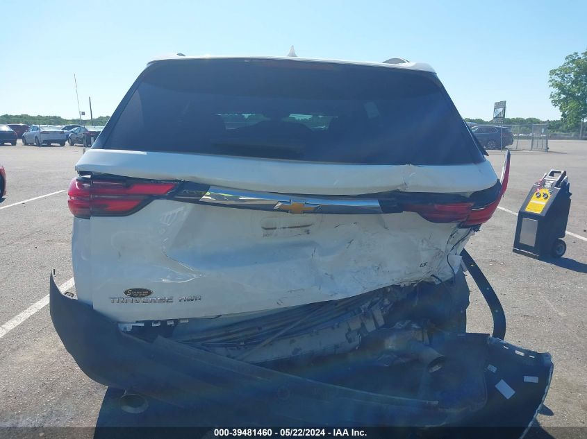 2022 Chevrolet Traverse Awd Lt Cloth VIN: 1GNEVGKW0NJ194099 Lot: 39481460