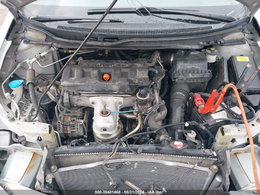 2012 Honda Civic Lx VIN: 2HGFB2F55CH566224 Lot: 39481468