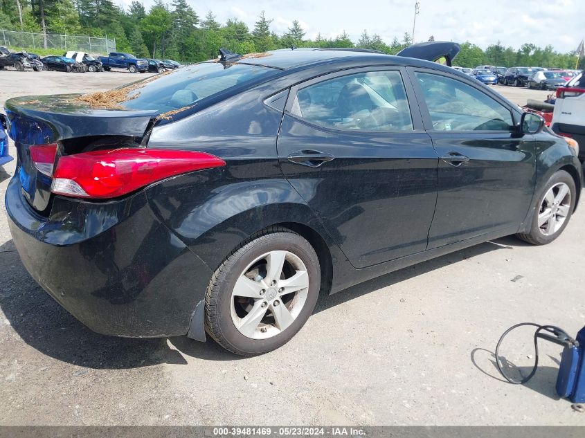 2012 Hyundai Elantra Gls (Ulsan Plant) VIN: KMHDH4AE6CU181495 Lot: 39481469