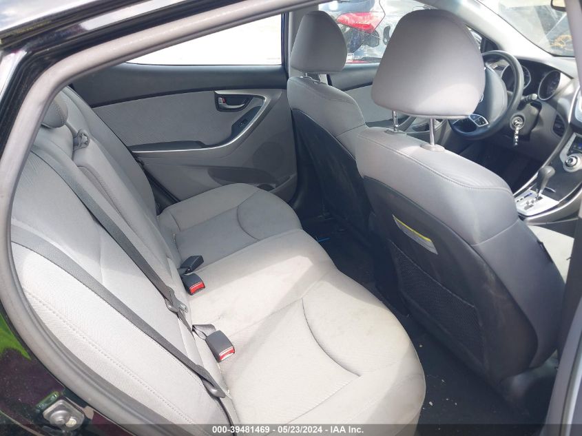 2012 Hyundai Elantra Gls (Ulsan Plant) VIN: KMHDH4AE6CU181495 Lot: 39481469